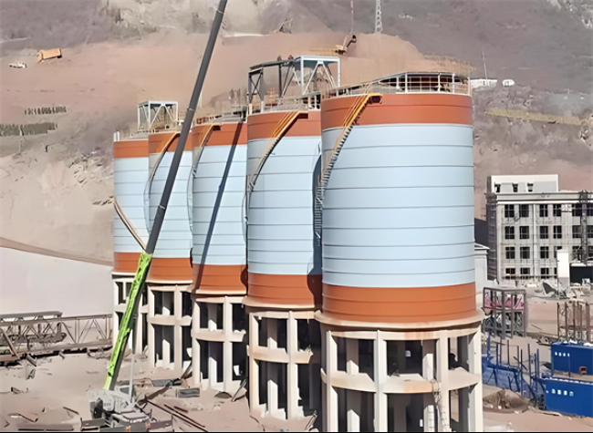 长城区高架钢板仓